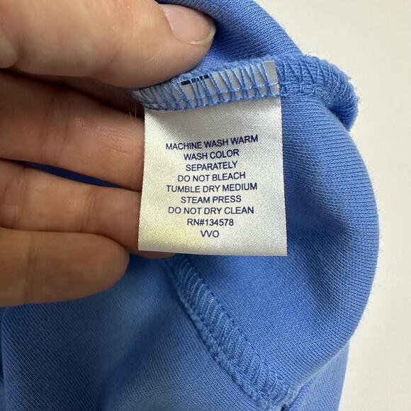 Vineyard Vines Women's 1/4 Zip Pullover XS Blue/Green Whale Logo - Picture 6 of 11